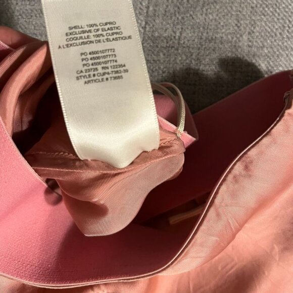 Aritzia Wilfred midi slip skirt bright pink - Picture 6 of 6